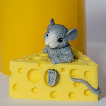 Мышонок в сыре 3D 1 Мышонок в сыре 3D